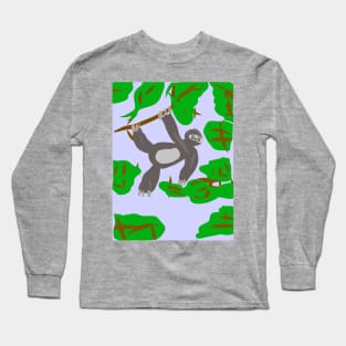 Sloth Long Sleeve T-Shirt